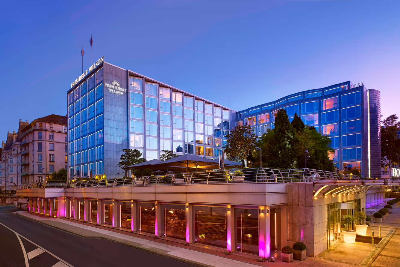 Hôtel Président Wilson, Genève